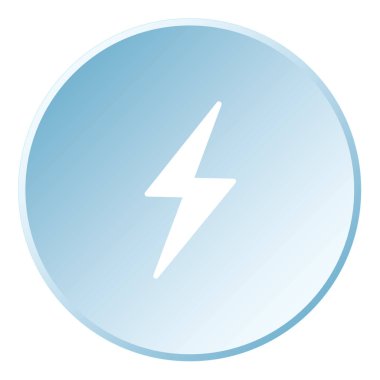 Resimli Simge Arkaplanda İzole Edildi -