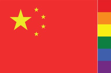 Çin 'in Resimli Bayrağı