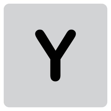 Resimli Simge Arkaplanda İzole Edildi -