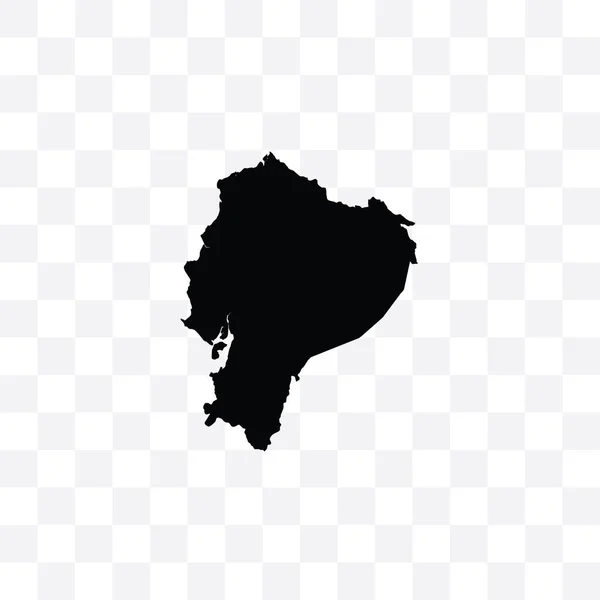 Illustration Vectorielle Pays Noir Équateur — Image vectorielle