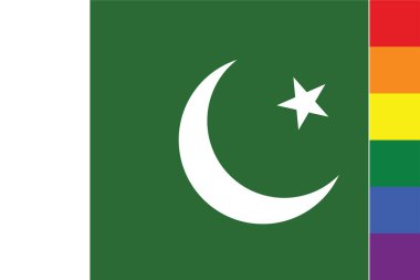 Pakistan 'ın Resimli Bayrağı