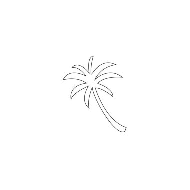 palm trees icon vector illustration graphic design