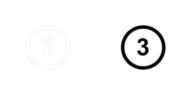 Resimli Simge Arkaplanda İzole Edildi -