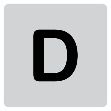 Resimli Simge Arkaplanda İzole Edildi -