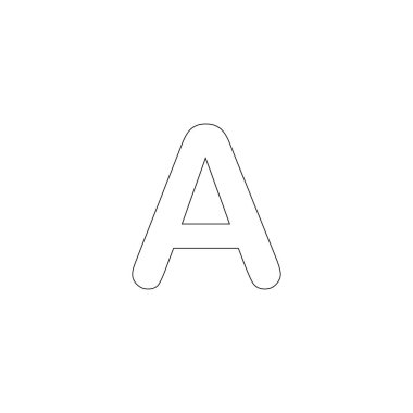 Harf Bir logo tasarım şablonu ögesi