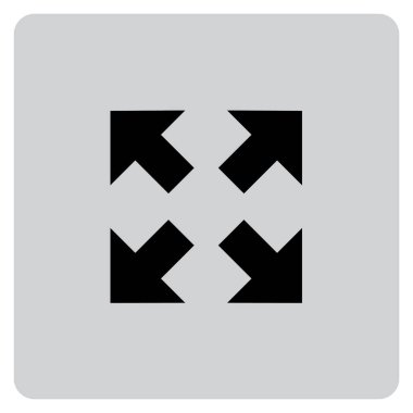 Resimli Simge Arkaplanda İzole Edildi -