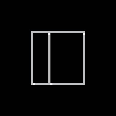 Resimli Simge Arkaplanda İzole Edildi -