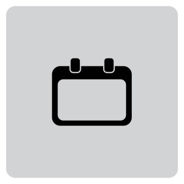 Resimli Simge Arkaplanda İzole Edildi -