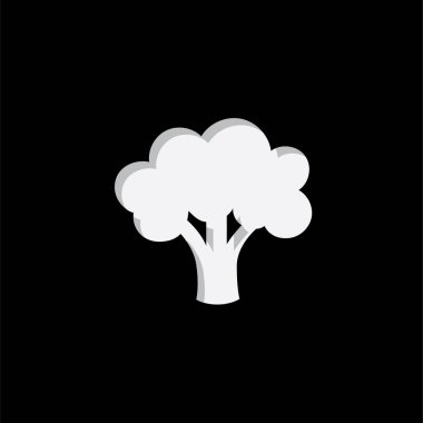 Resimli Simge Arkaplanda İzole Edildi -