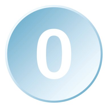 Resimli Simge Arkaplanda İzole Edildi -