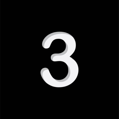 Resimli Simge Arkaplanda İzole Edildi -