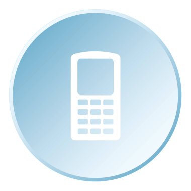 Resimli Simge Arkaplanda İzole Edildi -