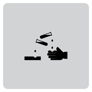 Resimli Simge Arkaplanda İzole Edildi -