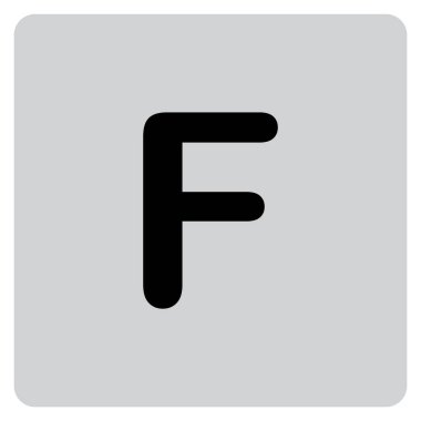 Resimli Simge Arkaplanda İzole Edildi -