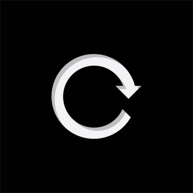 Resimli Simge Arkaplanda İzole Edildi -