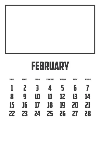 Календарь Изолированный Заднем Плане — стоковый вектор