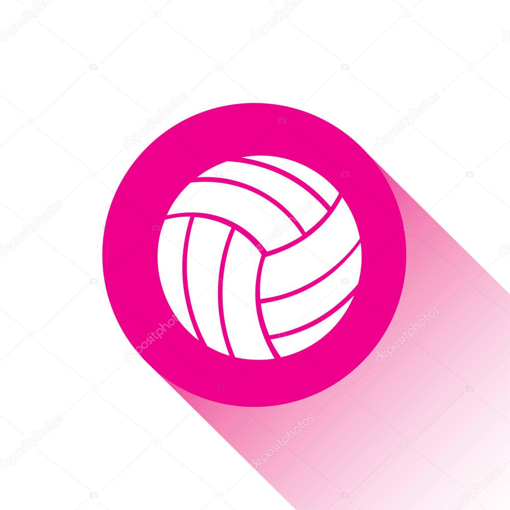 Pink vector icon or button of Football