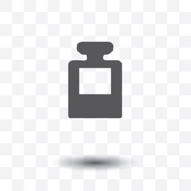 şişe vektör simgesi şeffaf arkaplanda izole edildi