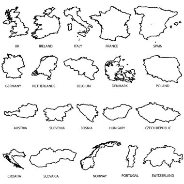 Resimli Ülke Şekil Paketi