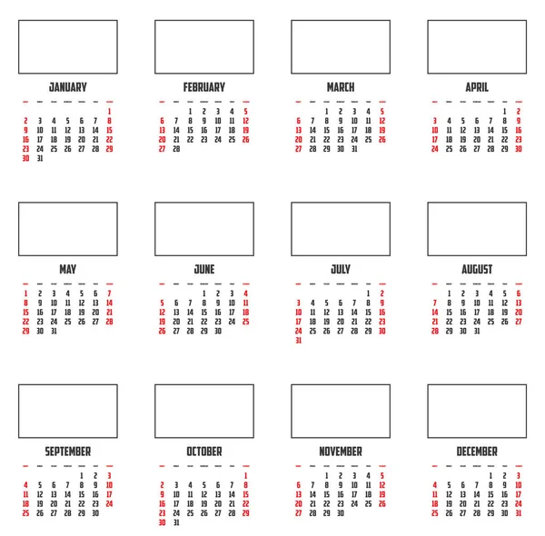 100,000 Calendar grids Vector Images | Depositphotos