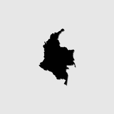 Kolombiya 'nın Gölgesini Düşüren Resimli Ülke ŞekliName