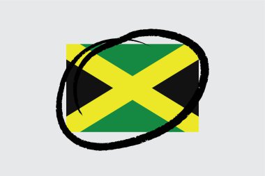 Bayraklar - 4MP-Yarı Çember _ Jamaika