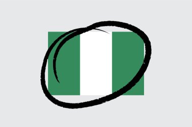 Bayraklar - 4MP-Yarı Çember _ Nijerya