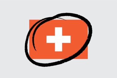 Bayraklar-4MP-Yarı Daire _ İsviçre