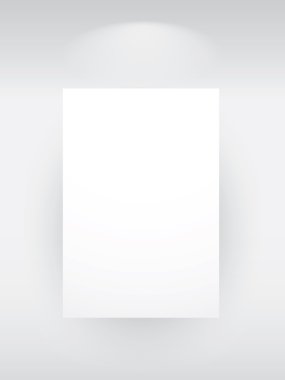 boş çerçeve ile bir güzellik Galerisi iç gösterimi