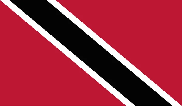 Bandeira de Trinidad and Tobago —  Vetores de Stock