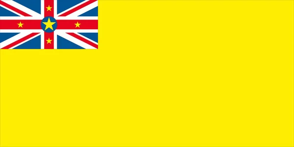 La Bandera de Niue — Archivo Imágenes Vectoriales