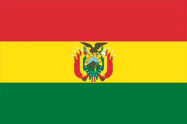 Флаг Боливии — стоковый вектор