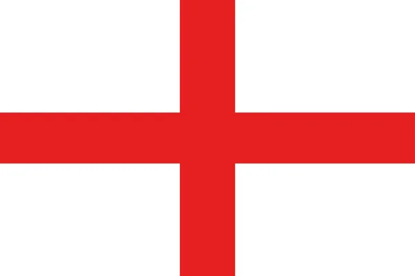 La Bandera de England — Archivo Imágenes Vectoriales