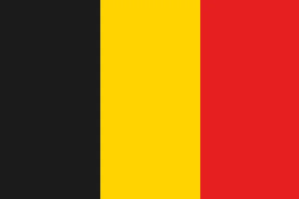 La mappa di Belgium — Vettoriale Stock