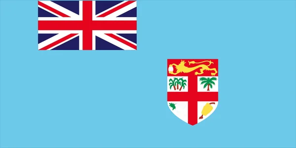 Fidžijská vlajka — Stockový vektor