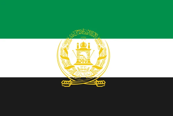 La Bandera de Afghanistan — Archivo Imágenes Vectoriales