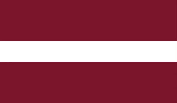 The flag of Latvia — Stock Vector