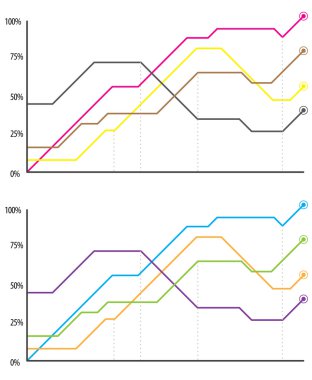 modern Infographic grafik çizimi