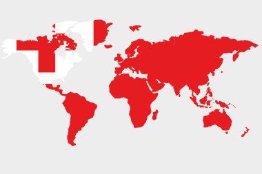 Tonga bayraklı dünya