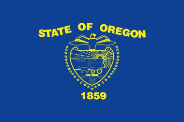 oregon Amerikan Devlet bayrağı