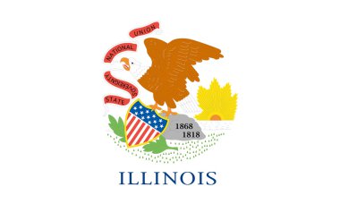 Illinois Amerikan Devlet bayrağı