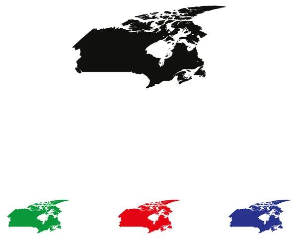 Icône Finlande avec quatre variations de couleur — Image vectorielle