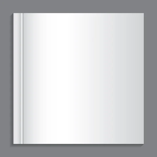 Illustration of a Book with a Blank Front Cover — Stock Photo, Image