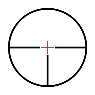 beyaz zemin üzerine yalıtılmış ince artı