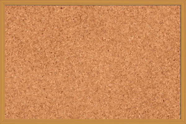 Коричневий corkboard — стоковий вектор