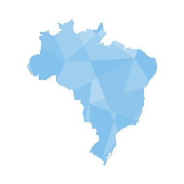 Brezilya rengarenk dolu bir taslak çizimi