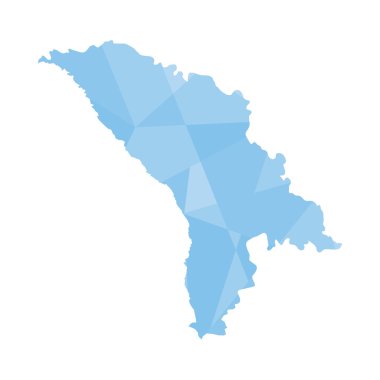 Moldova rengarenk doldurulmuş anahat çizimi