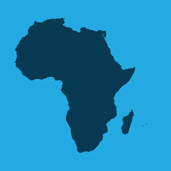 Illustration der Kontinente der Welt auf weißem Hintergrund — Stockfoto