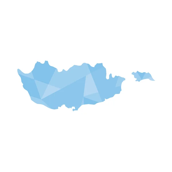 Ilustración de un esquema colorido de Chipre — Foto de Stock