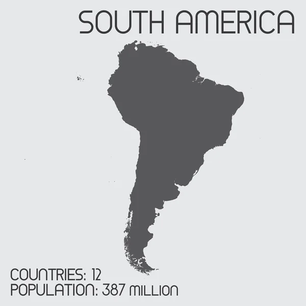 Serie di elementi infografici per il Paese del Sud America — Vettoriale Stock